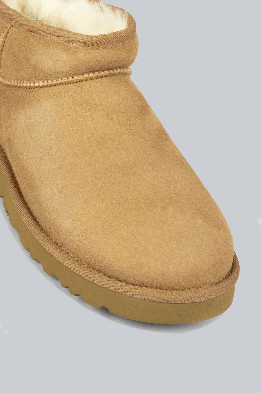 UGG CLASSIC ULTRA MINI BOOT MEN'S CHESTNUT