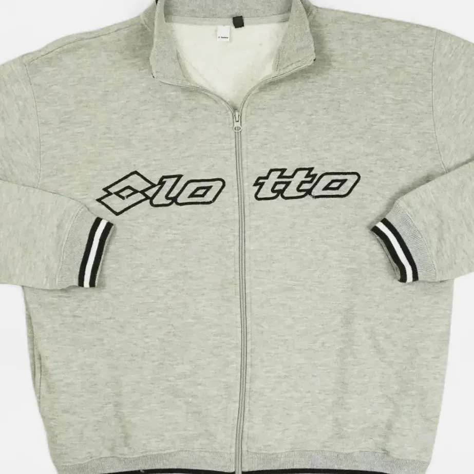 Vintage Lotto Grey Zip Up Jacket (M)