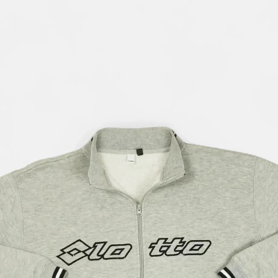 Vintage Lotto Grey Zip Up Jacket (M)