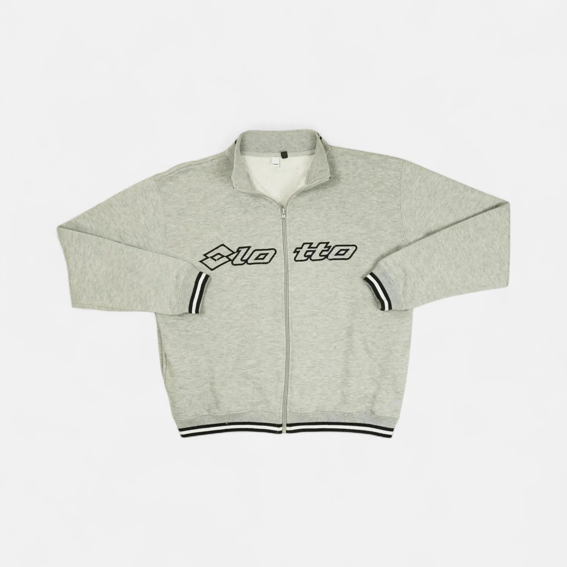 Vintage Lotto Grey Zip Up Jacket (M)