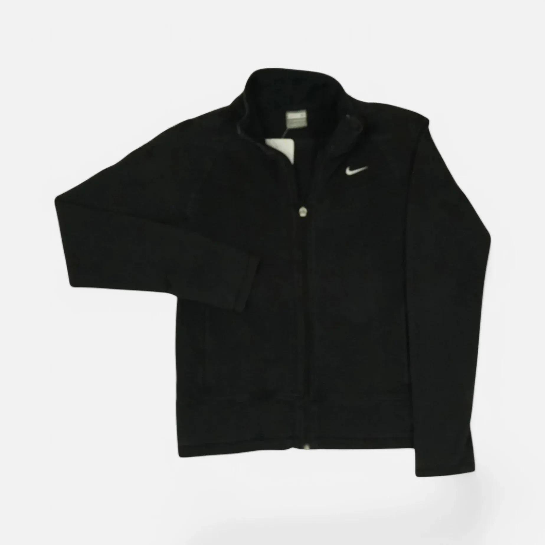 Vintage Nike Black Trackjacket Womans (M)
