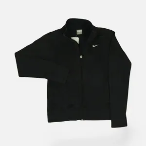 Vintage Nike Black Trackjacket Womans (M)