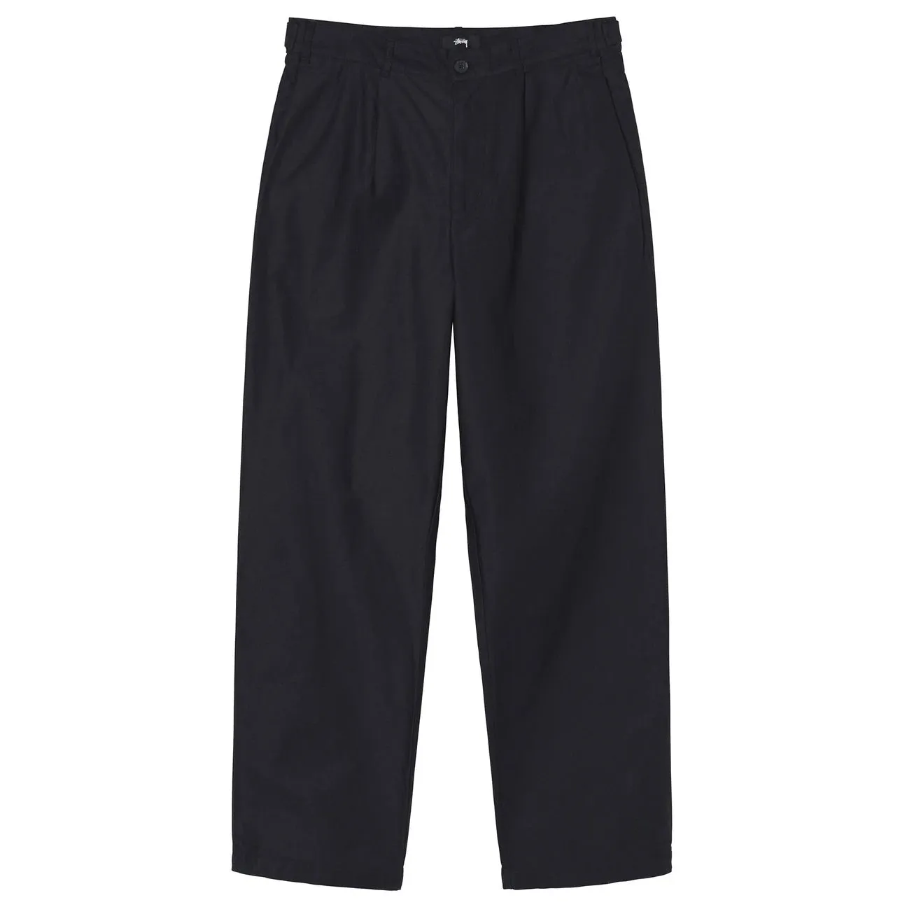 Volume Pleated Trouser - Black