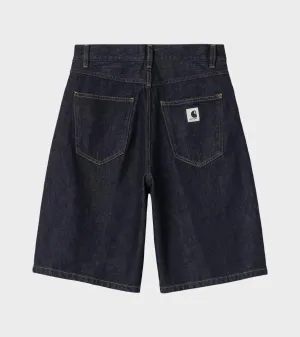 W Brandon Shorts Blue Rinsed