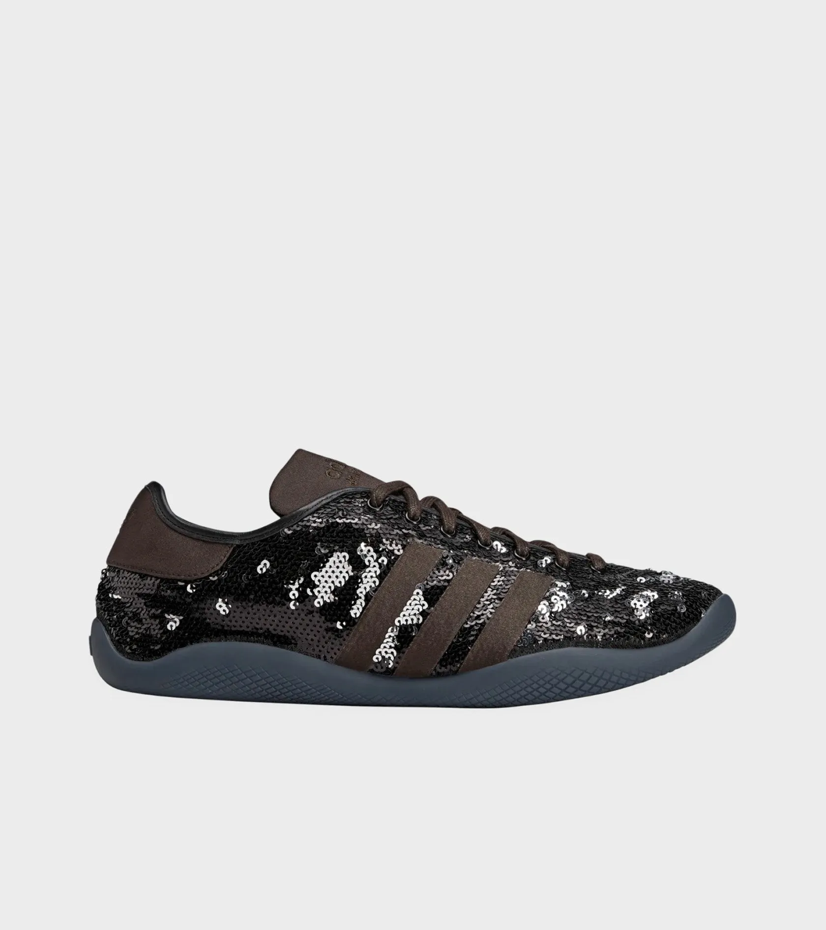 WB Karintha Sequin Core Black/Silver Metallic/Dark Brown
