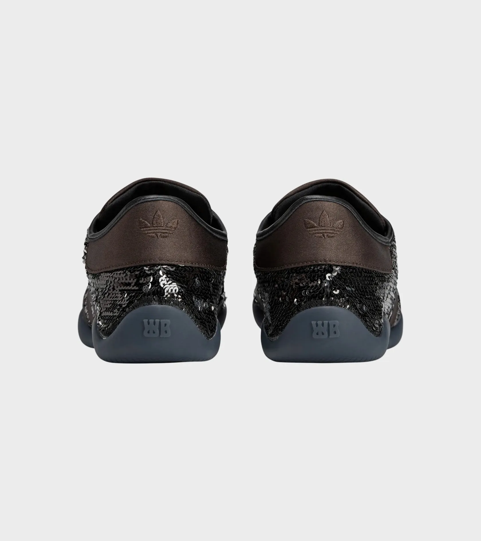 WB Karintha Sequin Core Black/Silver Metallic/Dark Brown